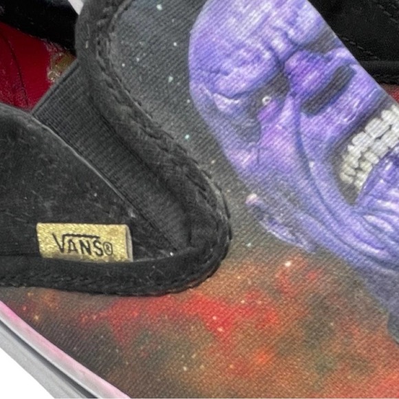 RARE - Vans X Marvel Thanos Infinity War LE Slip On Shoes Mens 11 main image 11